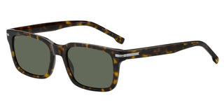 Boss BOSS 1628/S men Havana Squared Sunglasses