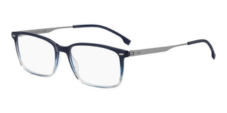 Boss BOSS 1643 men Blue Rectangle Eyeglasses