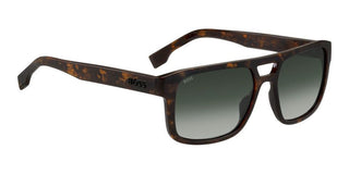 Boss BOSS 1648/S men Havana Squared Sunglasses