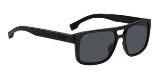 Boss BOSS 1648/S men Black Squared Sunglasses