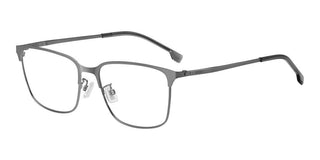 Boss BOSS 1676/F men Ruthenium Squared Eyeglasses