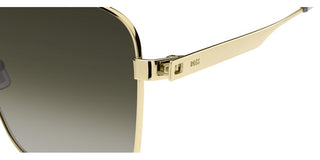 Boss BOSS 1695/S men Gold Geometric Sunglasses