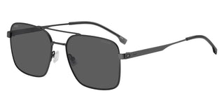 Boss BOSS 1695/S men Ruthenium Geometric Sunglasses