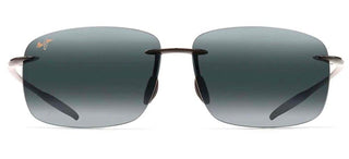 Maui Jim BREAKWALL 422 unisex Black Geometric Sunglasses