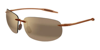 Maui Jim BREAKWALL 422 unisex Brown Geometric Sunglasses