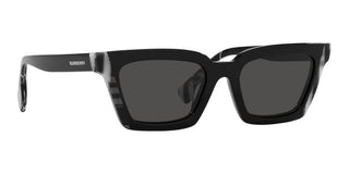 Burberry BRIAR BE 4392U women Black Squared Sunglasses