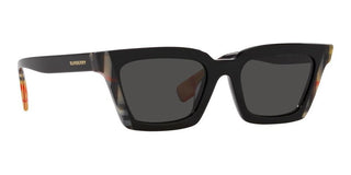 Burberry BRIAR BE 4392U women Black Squared Sunglasses