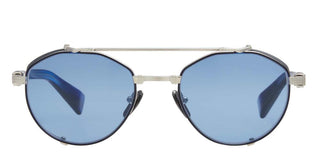 Balmain BRIGADE - IV unisex Silver Round Sunglasses