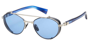 Balmain BRIGADE - IV unisex Silver Round Sunglasses