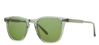 Garrett Leight BROOKS II SUN unisex Green Squared Sunglasses