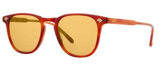 Garrett Leight BROOKS II SUN unisex Havana Squared Sunglasses