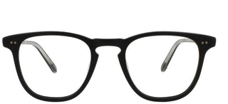 Garrett Leight BROOKS men Black Geometric Eyeglasses