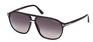 Tom Ford BRUCE FT 1026 men Black Pilot Sunglasses