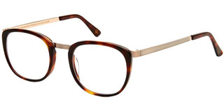 Moscot Brude Unisex Havana Geometric Eyeglasses