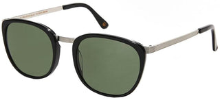 Moscot Brude Sun Unisex Black Geometric Sunglasses