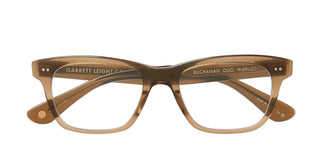 Garrett Leight BUCHANAN unisex Green Squared Eyeglasses