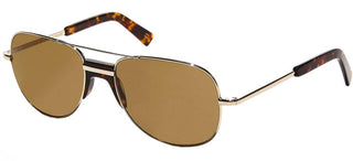 Moscot Bulvan Men Gold Pilot Sunglasses