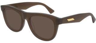 Bottega Veneta BV1001S unisex Brown Squared Sunglasses