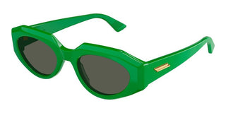 Bottega Veneta BV1031S women Green Geometric Sunglasses