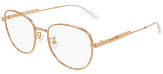 Bottega Veneta BV1044O women Rose gold Butterfly Eyeglasses