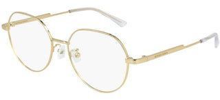 Bottega Veneta BV1076OA unisex Gold Geometric Eyeglasses