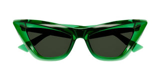 Bottega Veneta BV1101S women Green Pilot Sunglasses