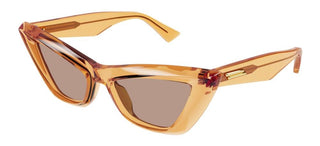 Bottega Veneta Bv1101s Women Orange Cat Eye Sunglasses