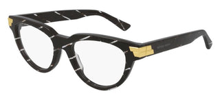 Bottega Veneta BV1106O women Brown Cat Eye Eyeglasses