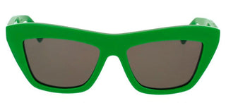 Bottega Veneta BV1121S women Green Geometric Sunglasses