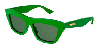 Bottega Veneta BV1121S women Green Geometric Sunglasses