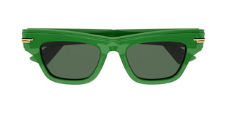 Bottega Veneta BV1122S women Green Cat Eye Sunglasses