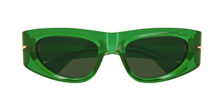 Bottega Veneta BV1144S women Green Geometric Sunglasses