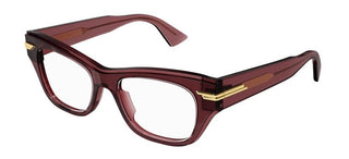 Bottega Veneta BV1152O women Red Geometric Eyeglasses