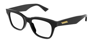 Bottega Veneta BV1155O unisex Black Squared Eyeglasses