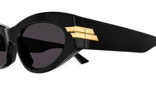 Bottega Veneta BV1189S women Black Cat Eye Sunglasses