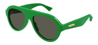 Bottega Veneta BV1214S men Green Squared Sunglasses