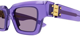 Bottega Veneta BV1230S unisex Violet Squared Sunglasses