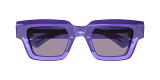 Bottega Veneta BV1230S unisex Violet Squared Sunglasses