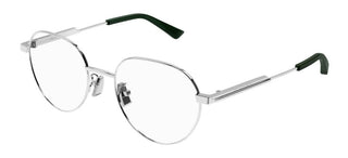 Bottega Veneta BV1239O unisex Silver Round Eyeglasses