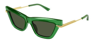 Bottega Veneta BV1241S women Green Cat Eye Sunglasses