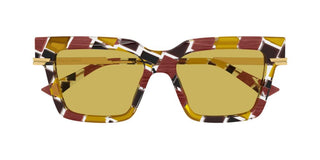 Bottega Veneta BV1242S women Multicolor Squared Sunglasses