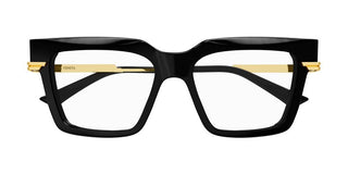 Bottega Veneta BV1243O women Black Squared Eyeglasses