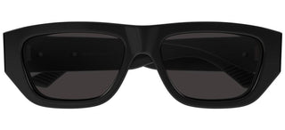 Bottega Veneta BV1252S unisex Black Squared Sunglasses