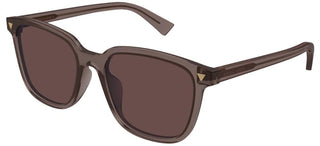 Bottega Veneta BV1255SA unisex Brown Squared Sunglasses