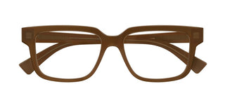 Bottega Veneta BV1256O men Brown Rectangle Eyeglasses