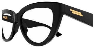 Bottega Veneta BV1259O women Black Squared Eyeglasses