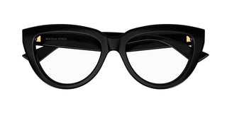 Bottega Veneta BV1259O women Black Squared Eyeglasses