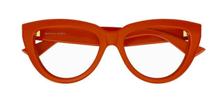 Bottega Veneta BV1259O women Orange Squared Eyeglasses