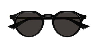 Bottega Veneta BV1260S men Black Round Sunglasses