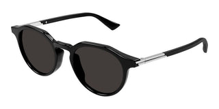 Bottega Veneta BV1260S men Black Round Sunglasses